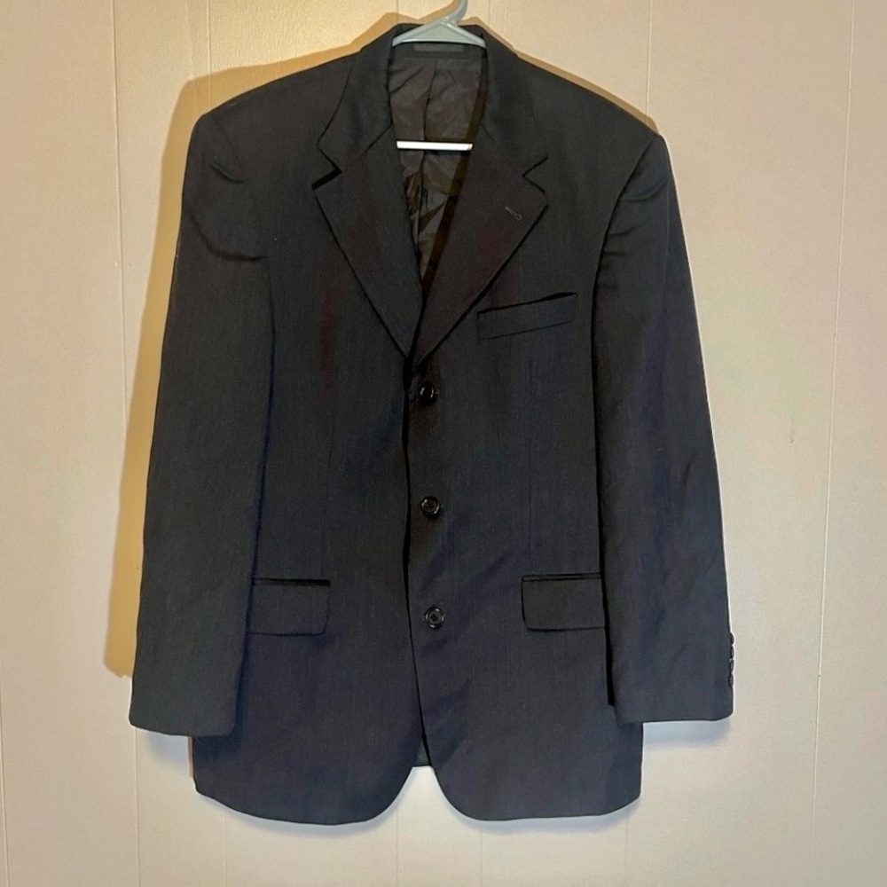 Boss Hugo Boss Suit Jacket Super 100 Finest Quality Size 45R